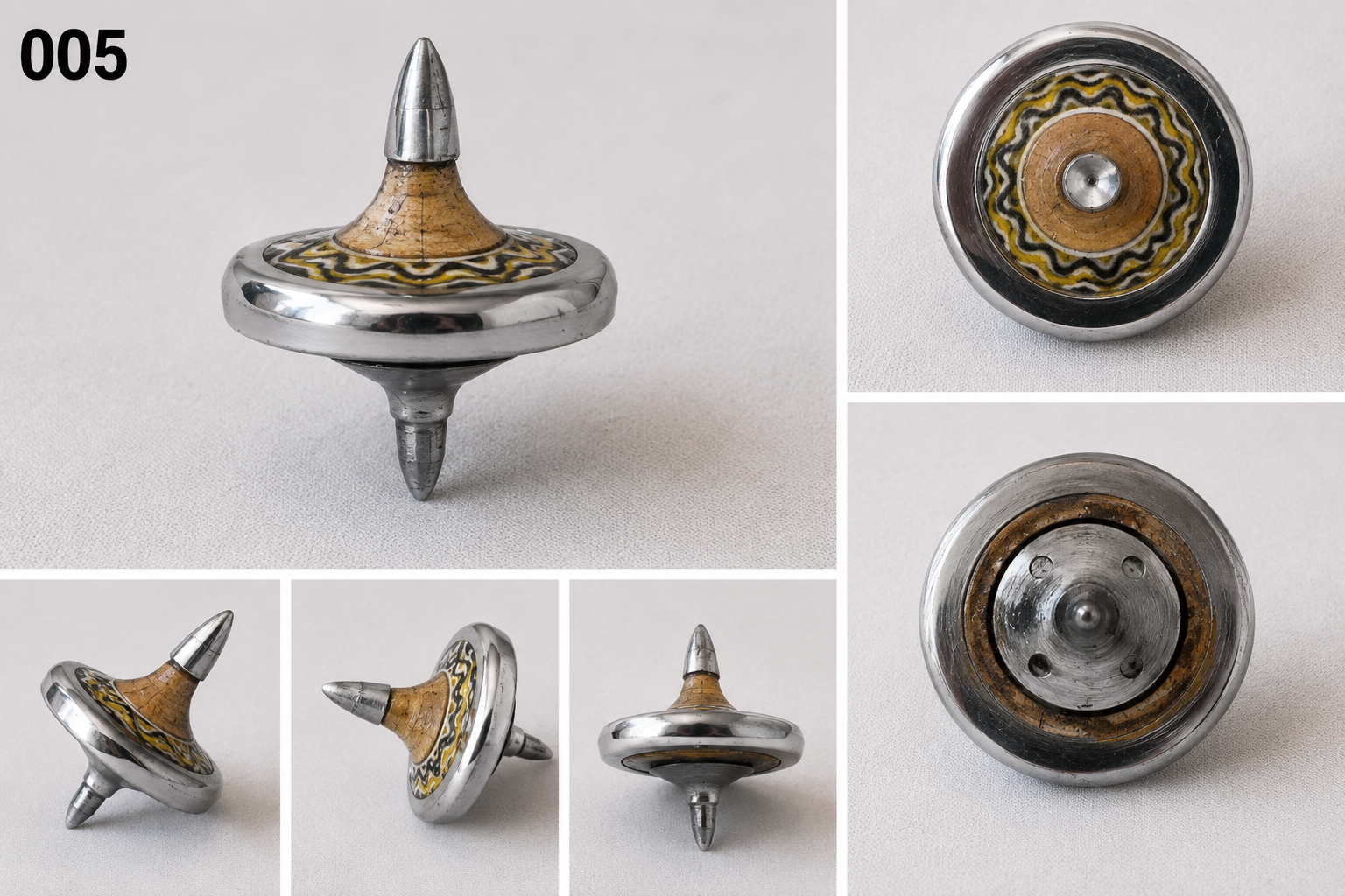 6 cm Lombok Artisan Gasing Top