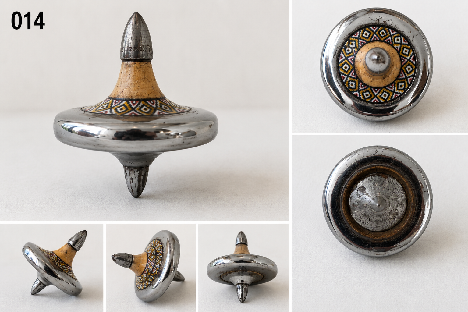 6 cm Lombok Artisan Gasing Top